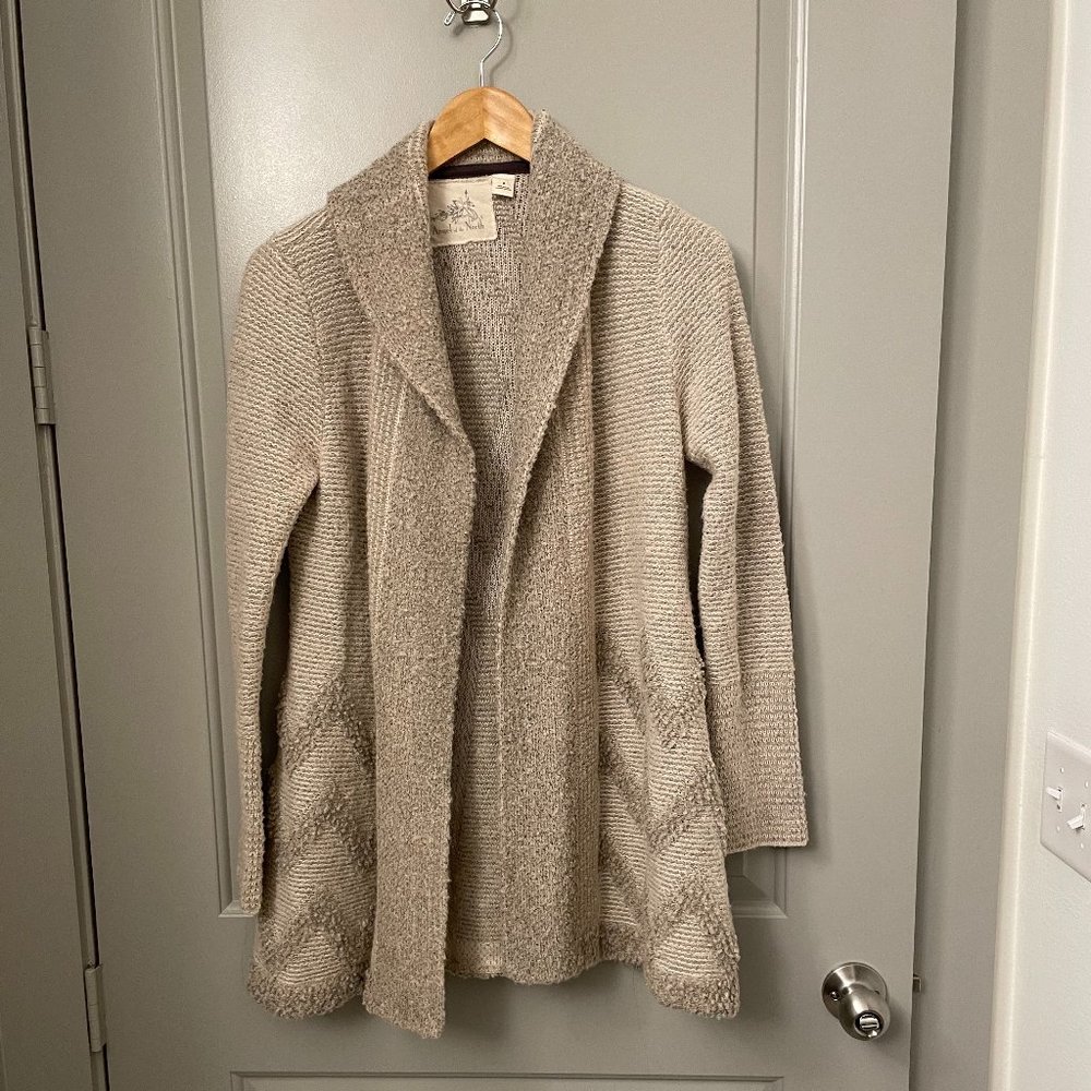 Angel of the North Anthropologie Knit Wool Sweater Cardigan - Medium